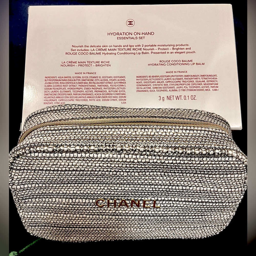 New Chanel Holiday Gift Set-Hydration On-Hand Set